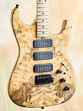 Sadowsky NYC Custom Buckeye Burl S-Style