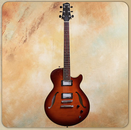 Sadowsky Semi-Hollow Sienna Burst